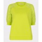 Esqualo Sweater broderie Sweat Lime